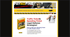 Desktop Screenshot of paynofine.com